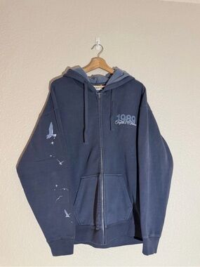 Taylor Swift 1989 (Taylor's Version) “Is It Over Now?” Zip-Up Hoodie L Brand New